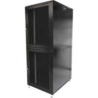 Environ CL800 47U Co-Location Rack 800x1000mm (2 Compartments) Vented (F) Vented (R) B/Panels B/Central-Mgmt Black Flat Pack